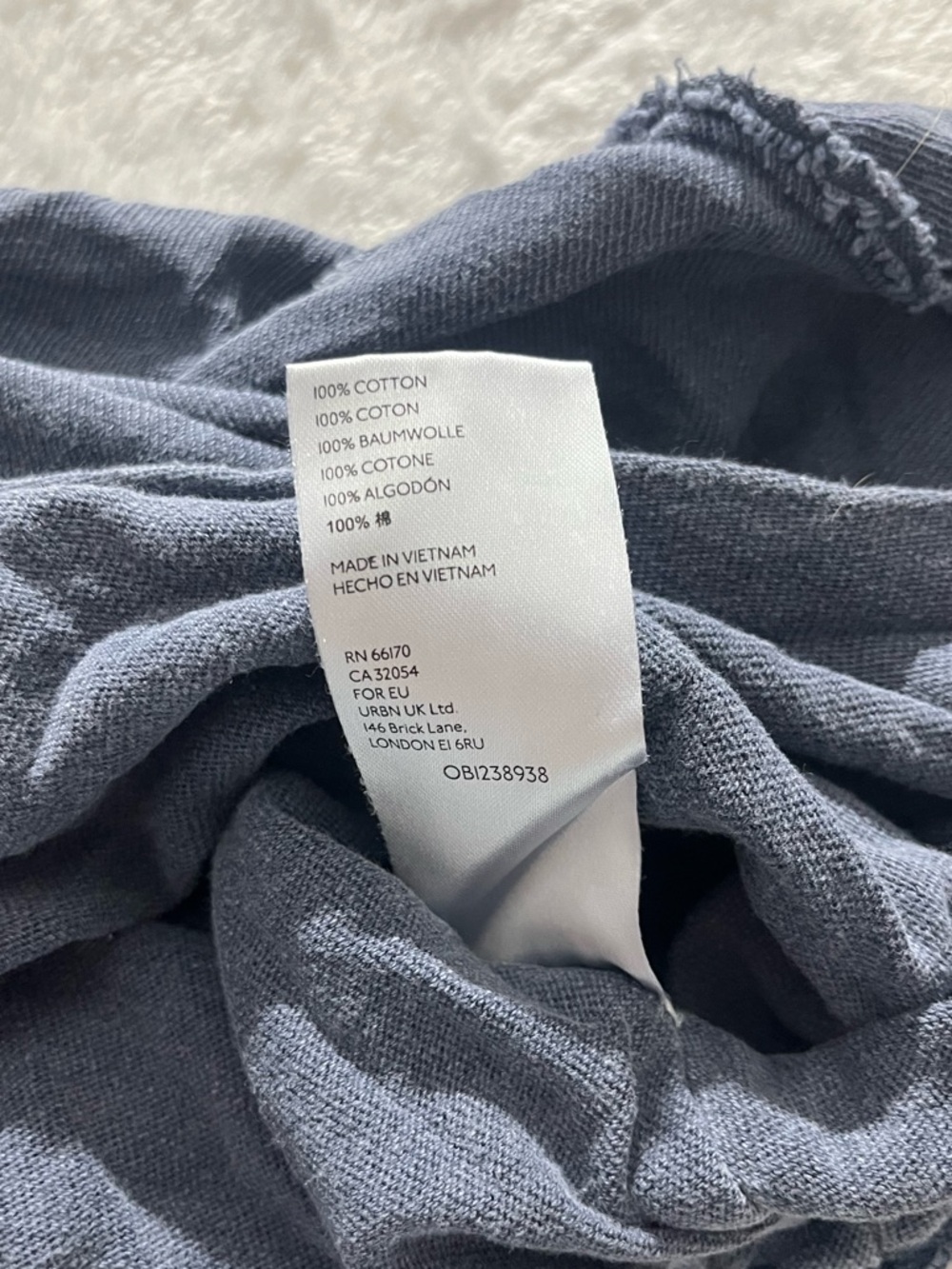 Free People We The Free Tomorrow Henley boxy cropped pullover slouchy snap up M - Picture 11 of 12